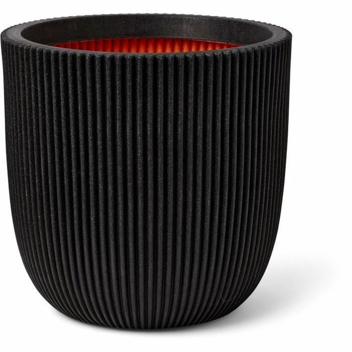 Vaso Capi Europe Nero Plastica Ø 35 cm