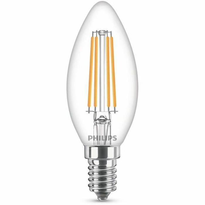 Lampadina LED Candela Philips Equivalent  E14 60 W Bianco E (2700 K)