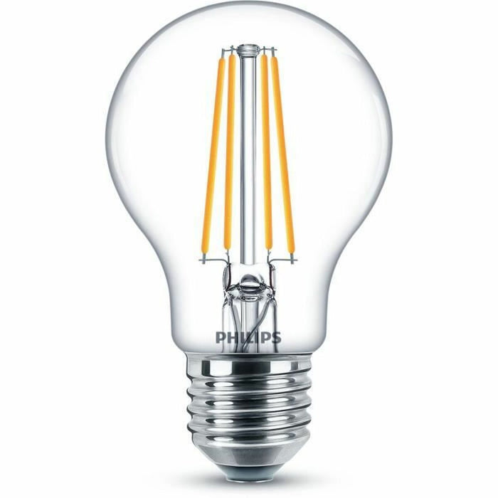 Lampadina LED Philips Classic 60 W Bianco E E27 (2700 K) (2 Unità)