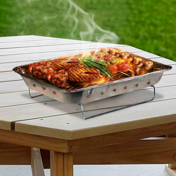 Barbecue Usa e Getta BBQ Collection Acciaio inossidabile Alluminio