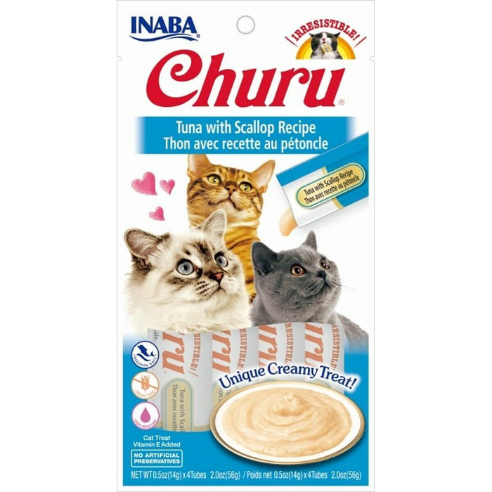 Spuntino per Cat Inaba Churu Tonno 4 x 14 g