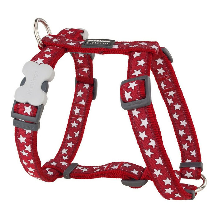 Imbracatura per Cani Red Dingo Style Rosso Stella 30-48 cm