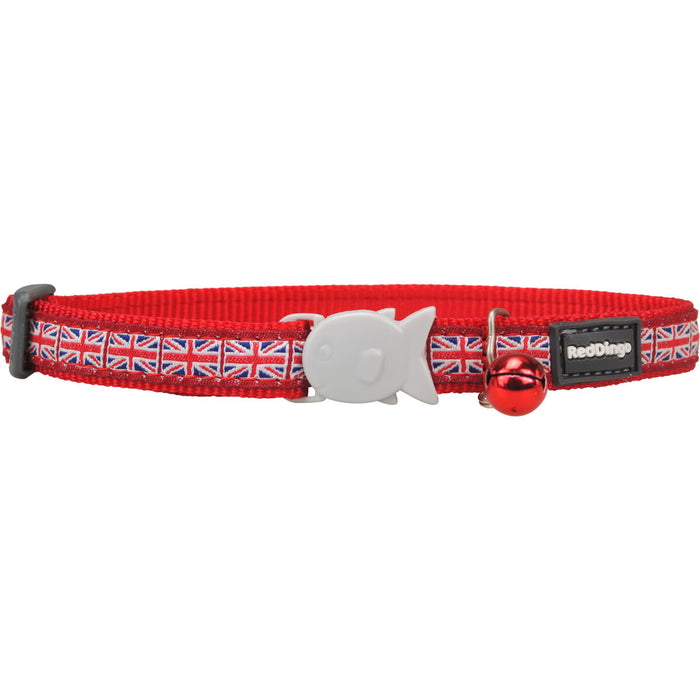 Collare per Cani Red Dingo STYLE UNION JACK FLAG 31-47 cm