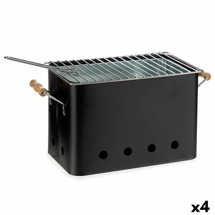 Barbecue Portatile Ferro 22 x 24,5 x 44 cm (4 Unità)