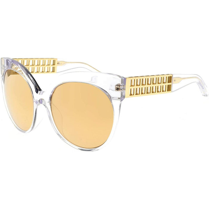 Occhiali da sole Donna Linda Farrow 388 CLEAR YELLOW GOLD