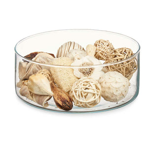 Potpourri decorativo Bianco Marrone 16 x 21 x 7 cm (12 Unità)